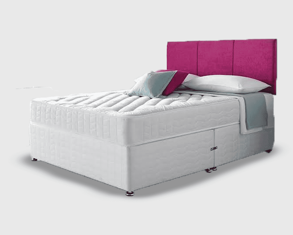 New divan bed frame with mattress | luxury bed