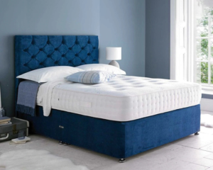 Space-saving King Size Divan Bed with storage