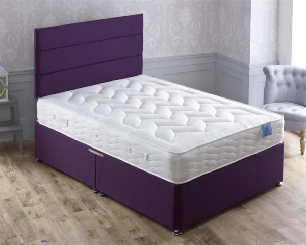 Elegant Single Divan Bed With Extra Storage