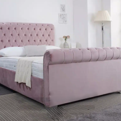 Ottoman Sleigh Bed With Extra Storage