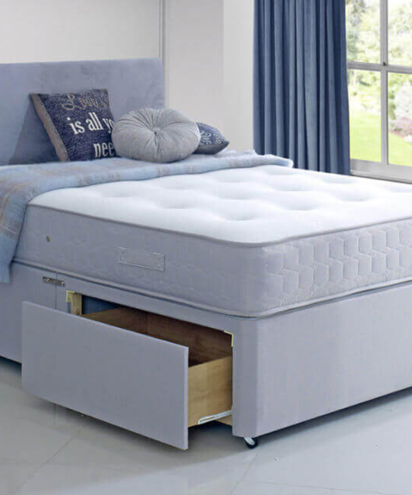 A divan double bed for sale in UK
